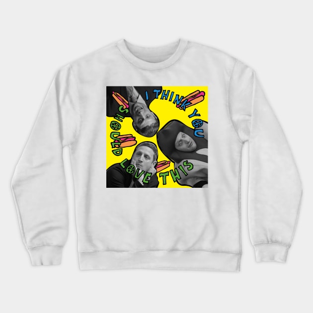 I Think You Should Love This De La Soul Mashup Crewneck Sweatshirt by ithinkyoushouldlovethis